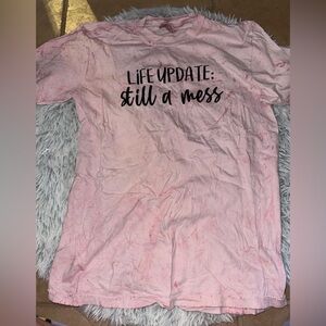 Life Update Short Sleeve Tee 🩷